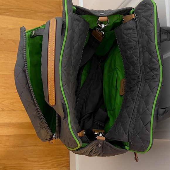 MZ Wallace Gray Quilted Pickleball Bag - Picture 2 of 6